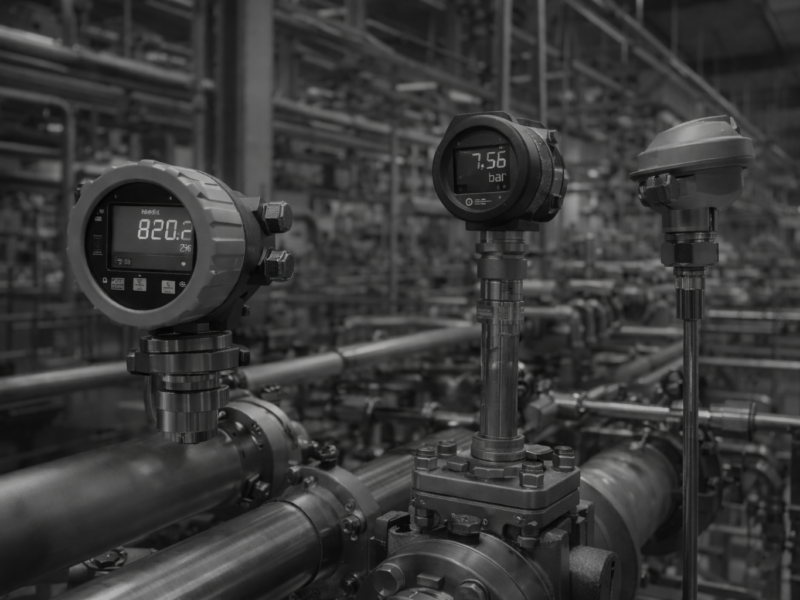 Portata, pressione e temperatura: le tre misure che determinano la qualità di processo